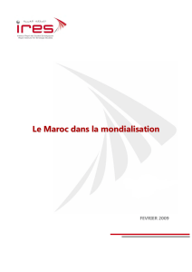 2. Positionnement du Maroc dans la mondialisation