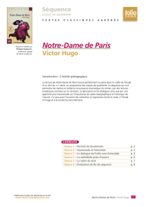 Notre-Dame de Paris - Cercle Gallimard de l`enseignement