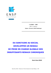 Du sanitaire au social - Service documentation