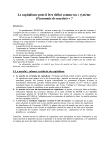 Le capitalisme peut-il &ecirc;tre d&eacute;fini comme un &laquo; syst&egrave;me d`&eacute;conomie