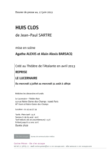HUIS CLOS - On s`en occupe