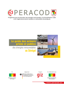 Guide des acteurs publics et privés des Energies