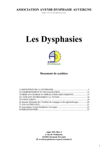 Les Dysphasies - Terre de Trails