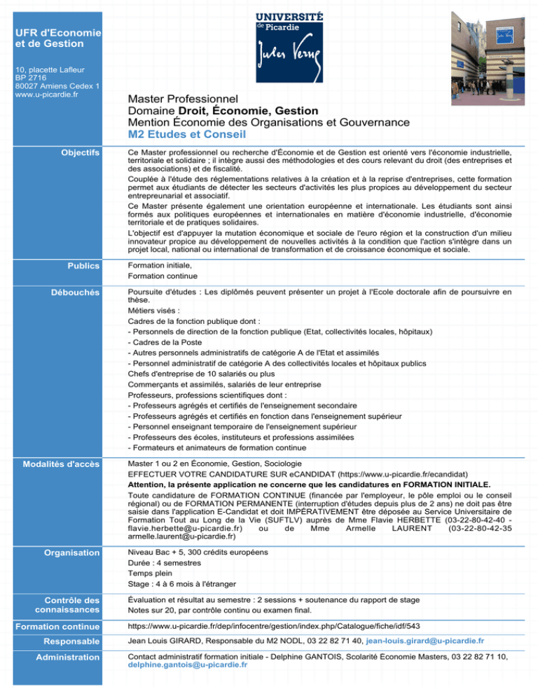 Fiche Formation (avec Détail Des Enseignements)