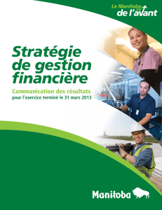 Stratégie de gestion financière
