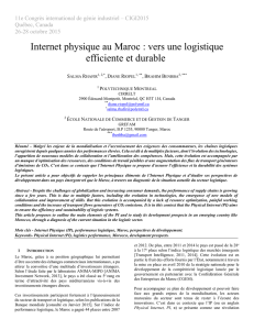 Internet physique au Maroc