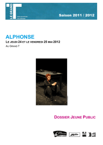 Dossier Alphonse - premier