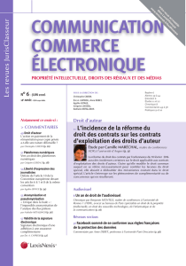 communication commerce électronique
