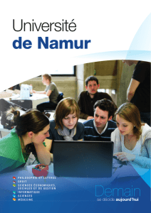 Université de Namur