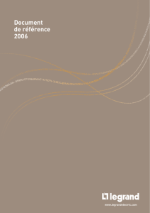 Document de référence 2006