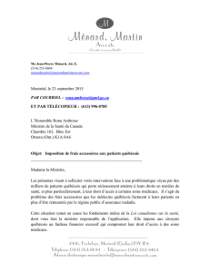Le Devoir - Ménard, Martin avocats