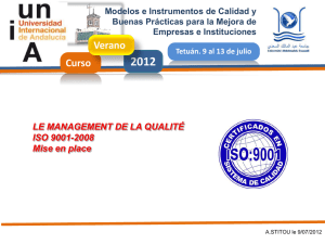 Quels sont les changements dans la famille des ISO 9000?