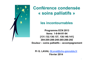 soins palliatifs