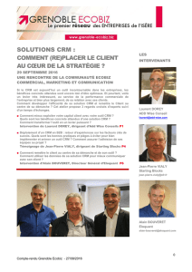 solutions crm : comment (re)placer le client au cœur de - Add-Wise