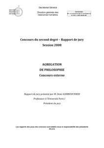 Rapport de jury 2008 - Espace pédagogique