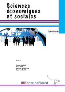 Sciences économiques et sociales