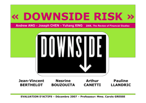 downside risk - Carole Gresse