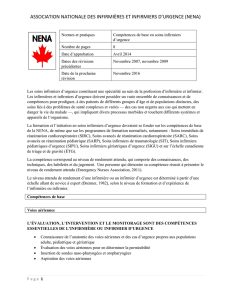 association nationale des infirmières et infirmiers d`urgence (nena)