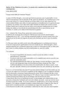 Les jouets et les mutations de la culture enfantine contemporaine