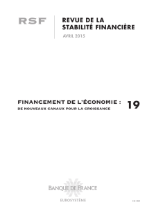 FINANCEMENT DE L`éCONOMIE