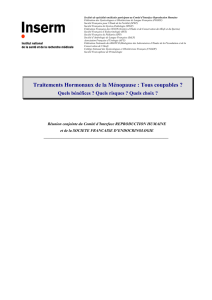 Traitements Hormonaux de la Ménopause : Tous coupables
