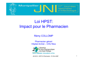 La loi HPST, quel impact pour le pharmacien