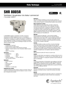 406505 SHR8005R Spec Sheet FR.