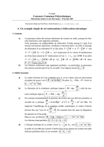 Corrigé, CCP 2001 MP