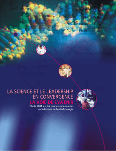 La science et le leadership en convergence