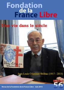 juin 2015 - Fondation de la France Libre