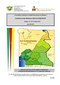 Cameroun - Association for the Development of Education in Africa