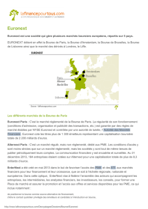 Euronext - La finance pour tous