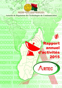 Afficher/Télécharger le Rapport d`activités annuel 2015
