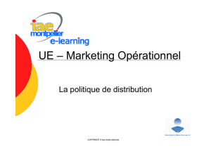 UE – Marketing Opérationnel