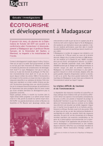et développement à Madagascar
