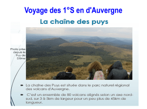 Voyage des 1°S en d`Auvergne