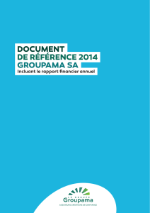 document de référence 2014 groupama sa - Info