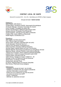 Santé mentale - Communauté de Communes Florac