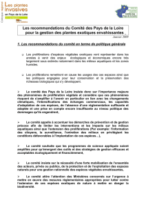 Les recommandations du Comité des Pays de la Loire pour la
