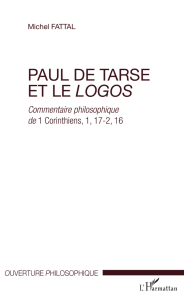 PAUL DE TARSE ET LE LOGOS