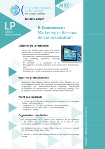 E-Commerce - IUT Aix-Marseille Université