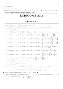 ecricome 2014 exercice 1