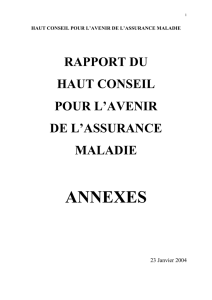 Annexe rapport Hcaam janvier 2004