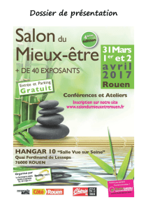 Dossier presentation Salon du Mieux Etre 2017