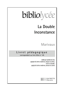 La Double Inconstance - biblio