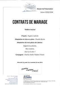 CONTRATS DE MARIAGE