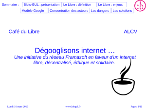 Dégooglisons internet