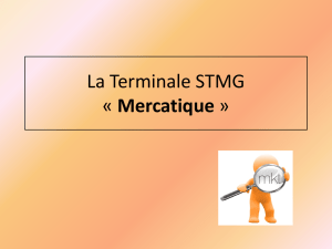 Terminale STMG mercatique