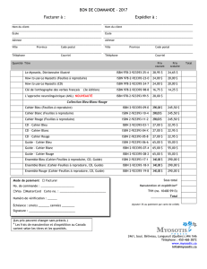 Bon de commande 2017