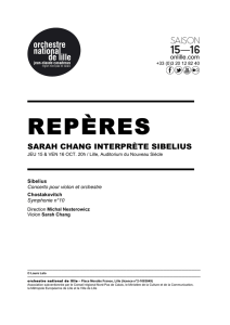 repères - Orchestre National de Lille
